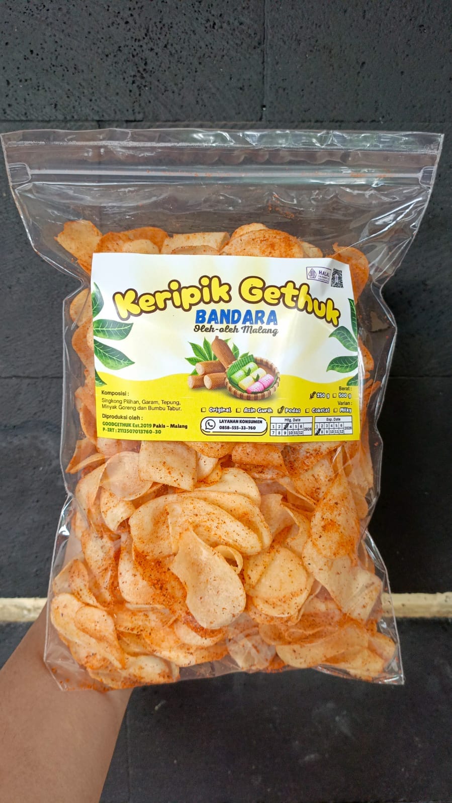 Keripik Gethuk Pedas